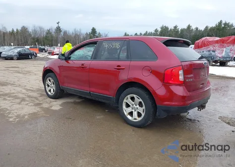 2013 Ford Edge Sel из США, поврежденный, VIN 2FMDK4JC4DBE01515